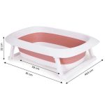 Sklopiva kadica za bebe pink Eco Toys - Слика 7