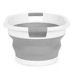 Sklopiva silikonska korpa za veš od 20l - Слика 7