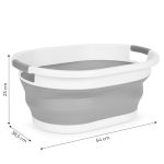 Sklopiva silikonska korpa za veš od 20l - Слика 8