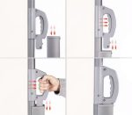 Sklopivi paravan za dvorište 3x1.8m beige - Слика 6