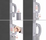 Sklopivi paravan za dvorište 3x2m antracit - Слика 7