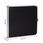 Sklopivi sto za kampovanje black 120x60cm - Слика 7