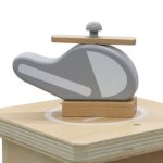 Velika drvena garaža sa parkingom I liftom + automobili Eco Toys - Слика 2