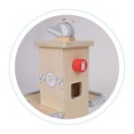 Velika drvena garaža sa parkingom I liftom + automobili Eco Toys - Слика 8