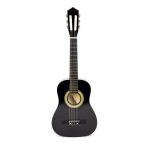 Velika drvena gitara za decu crna Eco Toys - Слика 2