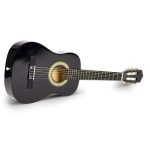 Velika drvena gitara za decu crna Eco Toys - Слика 6