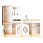 Velika drvena kuhinja xxl Eco Toys - Слика 5
