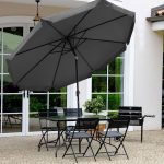 Veliki 3.5m suncobran gray