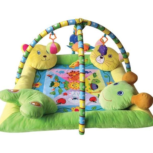 LORELLI PODLOGA ZA IGRU PLAY GYM SA 4 JASTUCETA  (88x88cm)