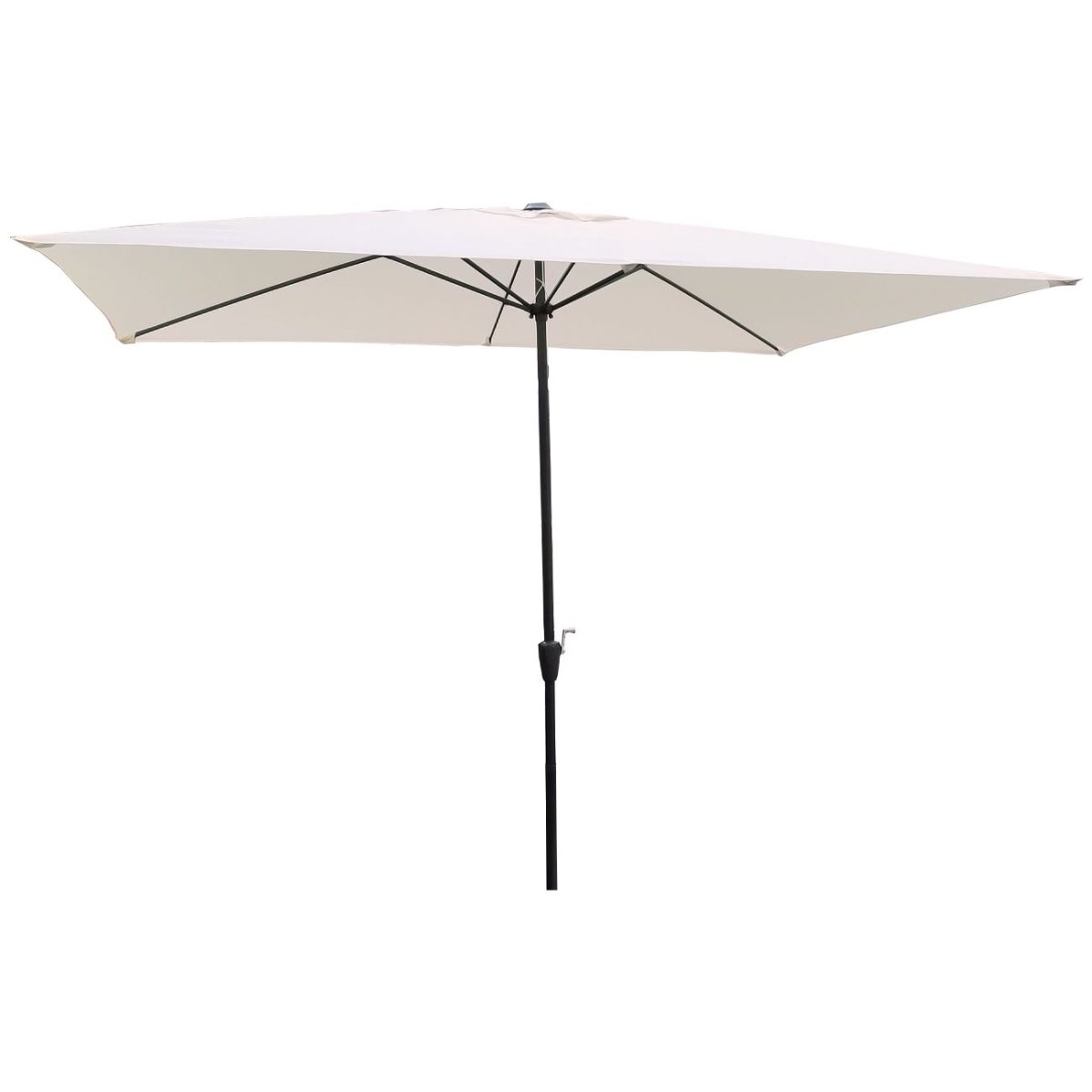 Aluminijumski suncobran 250*250 cm bež - Слика 2