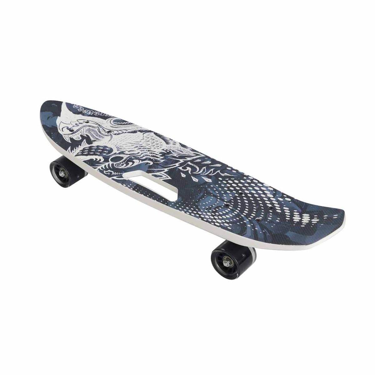 Skejtbord sa LED točkovima i ručkom - Слика 2