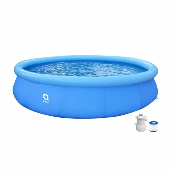 Avenli bazen, 300x76 cm, prsten, sa pumpom