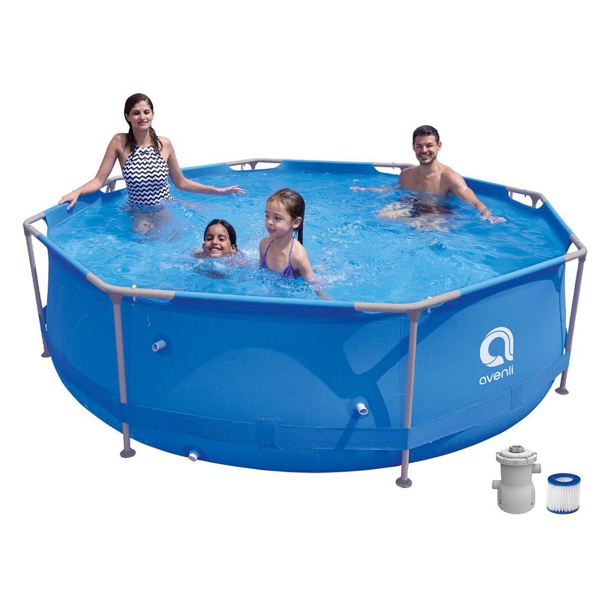 26-337101-1 Avenli, montažni bazen, 360k76 cm, sa pumpom - Слика 1