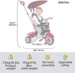 SMART TRIKE TRICIKL ZOOM - CRVENI