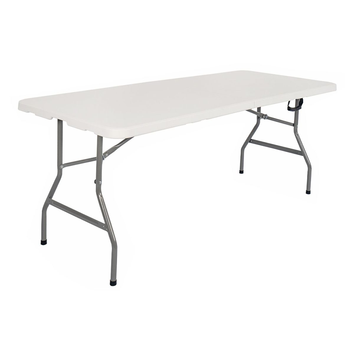 Sklopivi sto beli 180x74x74 cm - Слика 2