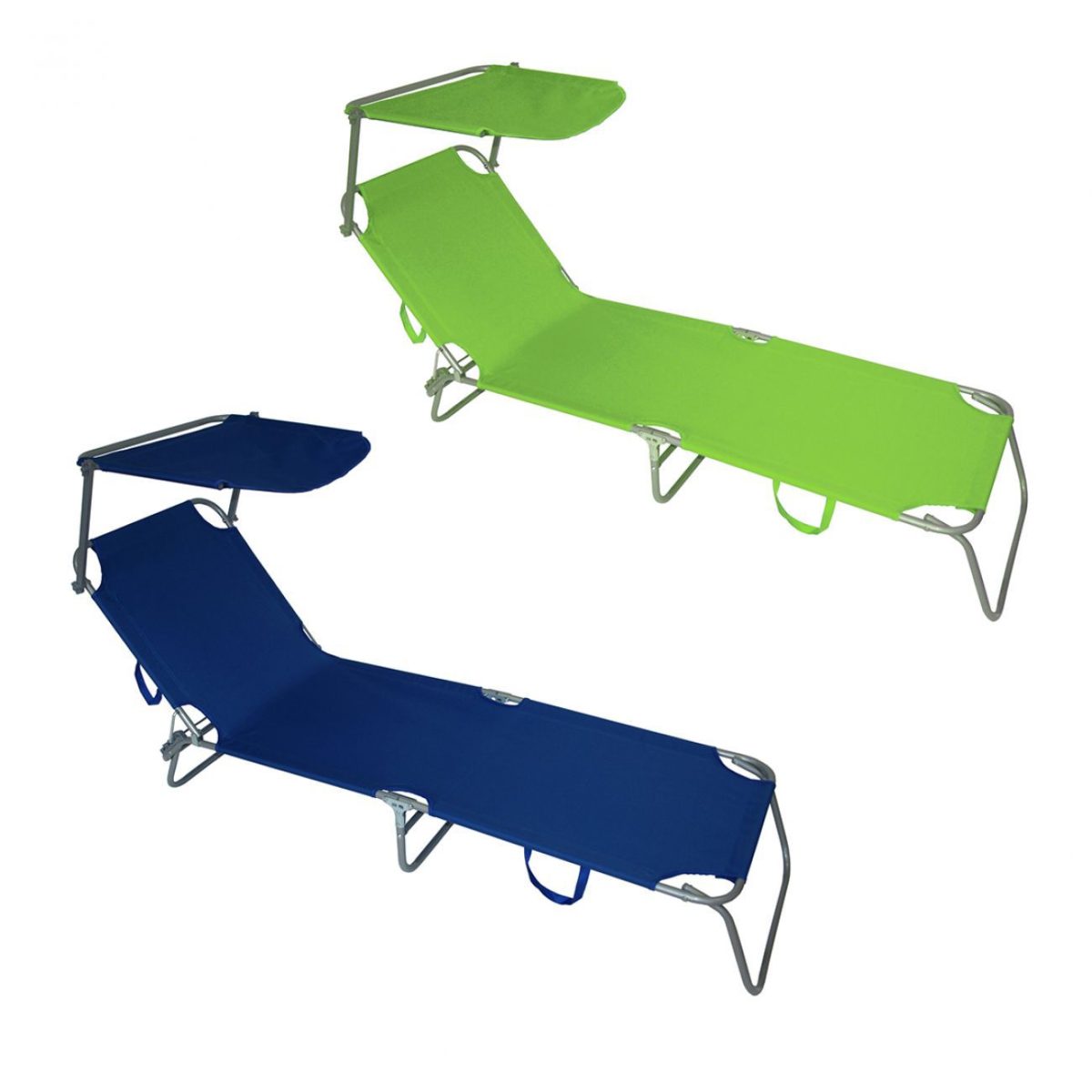 32-716000-1 Sklopiva ležaljka sa tendom 184x55x24 cm - Слика 1