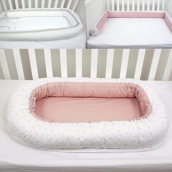 Gnezdo "3LITTLE FRIENDS IN PARIS" puder roze