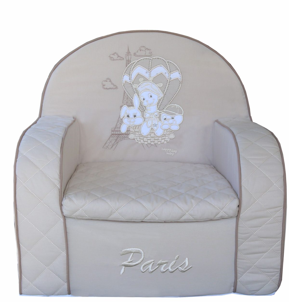 3548 Foteljica “ 3 Little Friends in Paris” - Слика 1