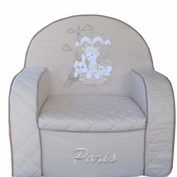 Foteljica       “ 3 Little Friends in Paris”