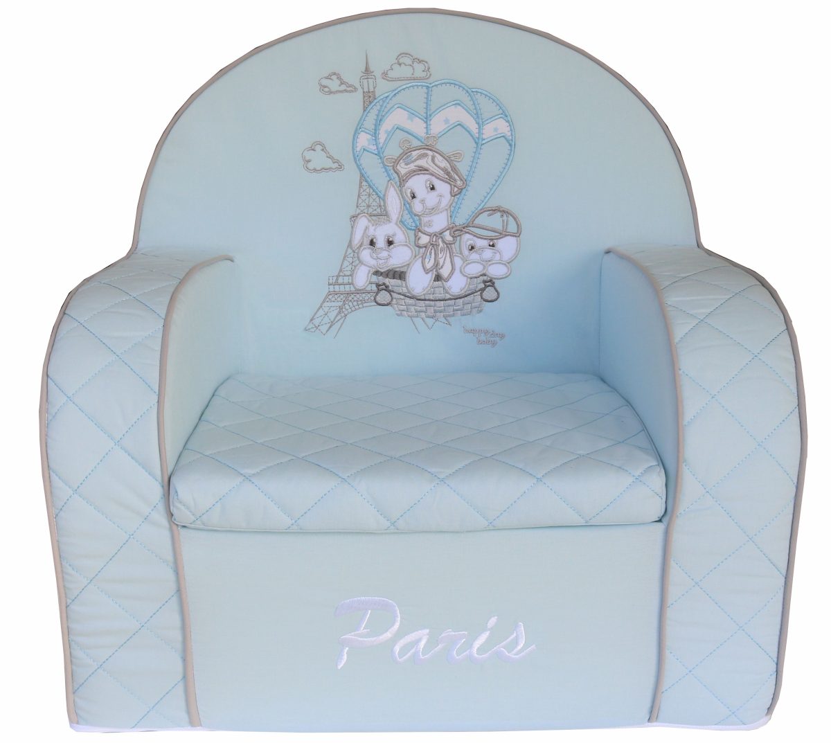 3550 Foteljica “ 3 Little Friends in Paris” - Слика 1