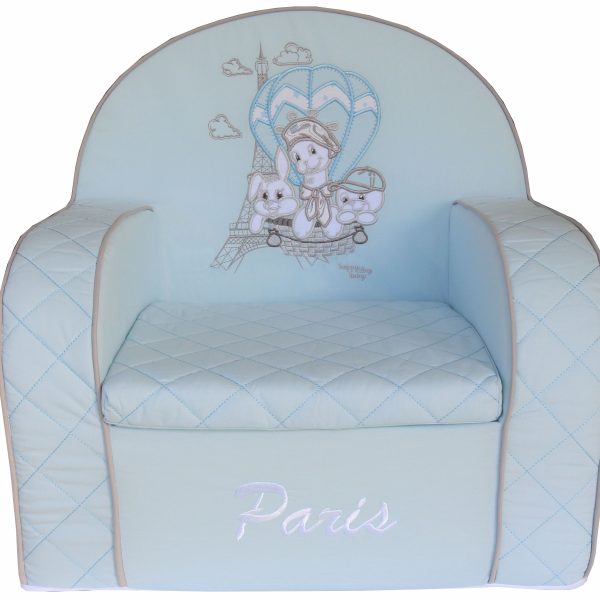 Foteljica       “ 3 Little Friends in Paris”