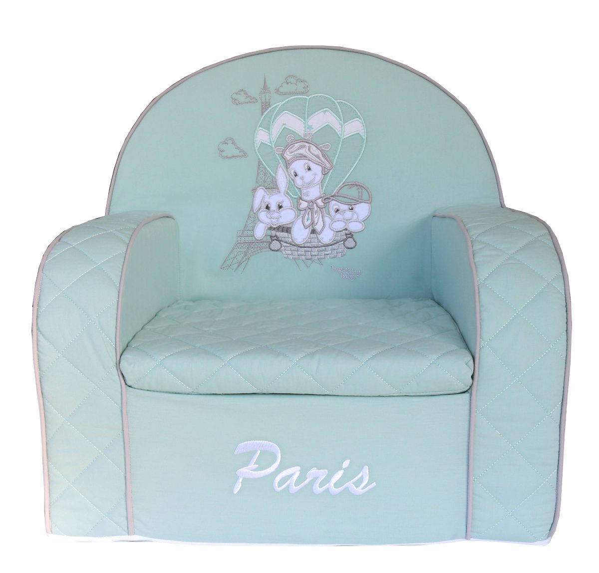 3551 Foteljica “ 3 Little Friends in Paris” - Слика 1