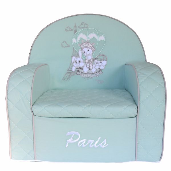Foteljica       “ 3 Little Friends in Paris”