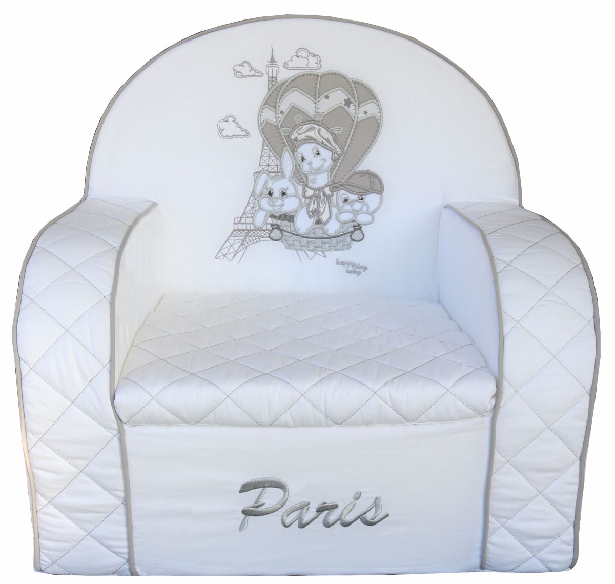 3553 Foteljica “ 3 Little Friends in Paris” - Слика 1