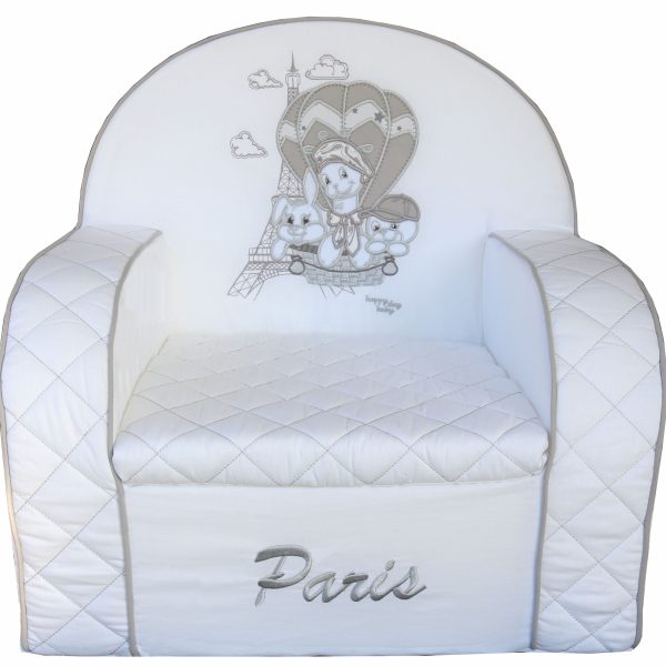 Foteljica       “ 3 Little Friends in Paris”