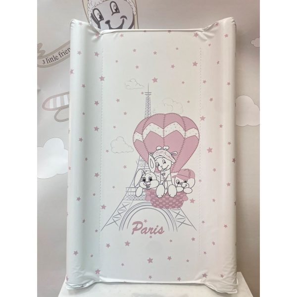 Tvrda podloga za presvlačenje "Tri drugara u Parizu"  puder roze