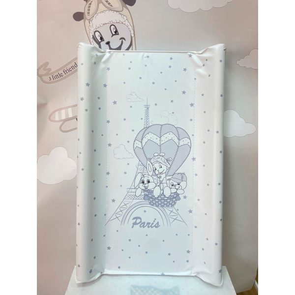 Meka podloga za presvlačenje "Tri drugara u Parizu" siva