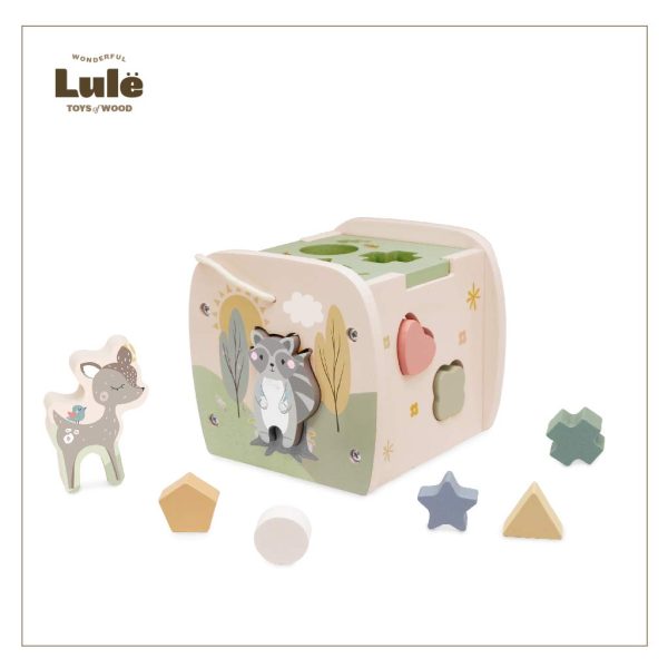 Lulë Didaktička kocka Uspavana šuma