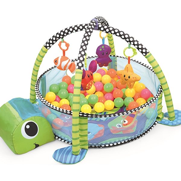 BBO PODLOGA ZA IGRU SA LOPTICAMA (90 x 80 x 55cm) - TURTLE