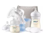 AVENT MANUELNA PUMPICA, SET ZA IZMAZANJE NATURAL (flasice, tufer, via solja sa adapterom) - Слика 12