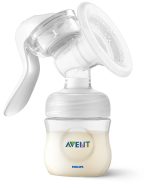 AVENT MANUELNA PUMPICA, SET ZA IZMAZANJE NATURAL (flasice, tufer, via solja sa adapterom) - Слика 8