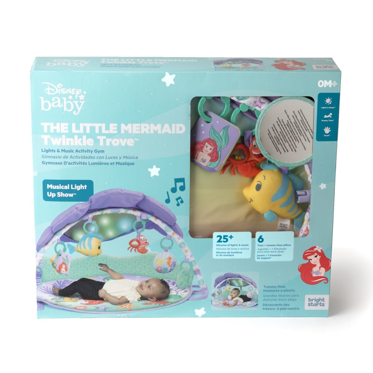 KIDS II DISNEY BABY PODLOGA ZA IGRU - THE LITTLE MERMAID TWINKLE TROVE 12534 - Слика 2