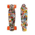 BBO SKEJTBORD (A009) - MULTICOLOR