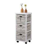 Kesper ksp14276 ormarić na točkiće sa 3 ladice za odlaganje