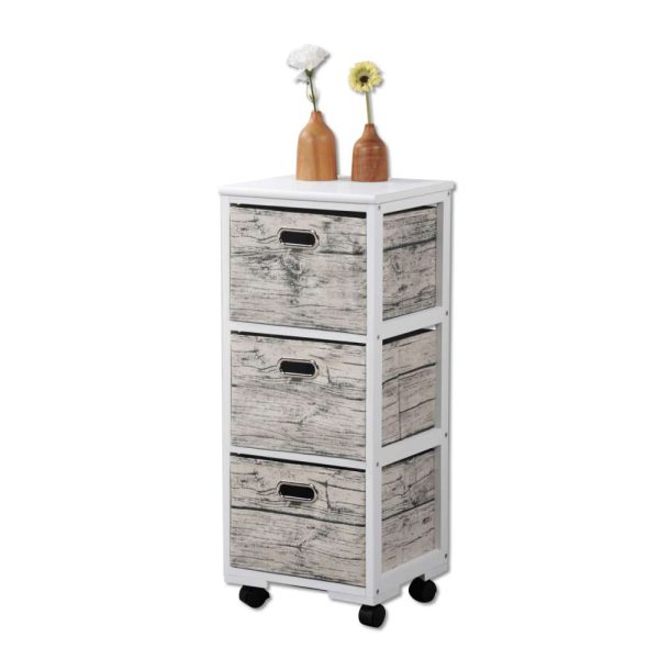 Kesper ksp14276 ormarić na točkiće sa 3 ladice za odlaganje