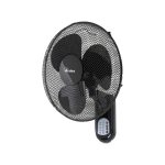 Ardes 5w40r zidni ventilator 50w sa daljinskim upravljačem I tajmerom crni