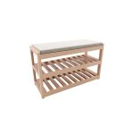 Bienwood bie7005 drveni cipelarnik sa klupom