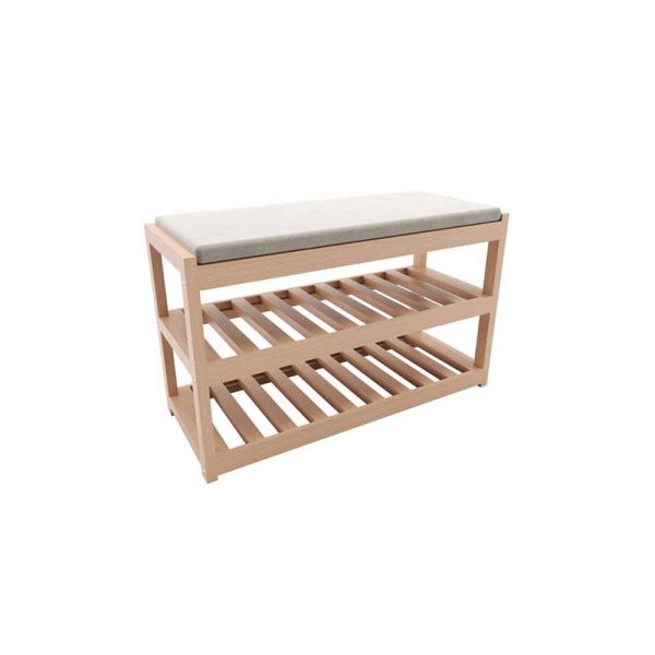 Bienwood bie7005 drveni cipelarnik sa klupom