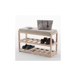 Bienwood bie7005 drveni cipelarnik sa klupom - Слика 3