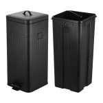 Estia es01-20040 kanta za otpatke metalna sa pedalom 30l crna - Слика 2