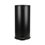 Estia es01-9120 kanta za otpatke metalna sa pedalom 30l crna mat