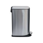 Estia es01-9137 kanta za otpatke metalna sa pedalom 20l inox mat - Слика 2