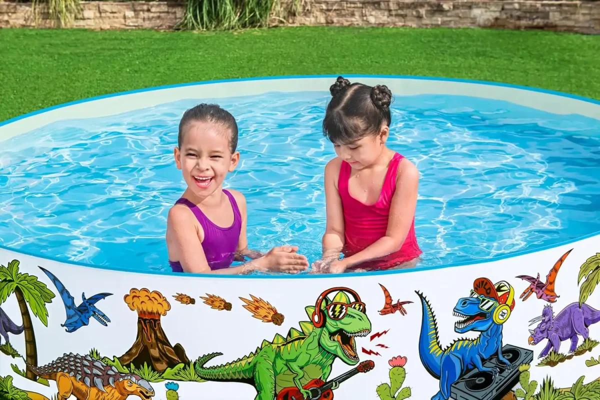 Bestway Dinosaur Fill'N Fun bazen za decu 244 x 46cm - Слика 2