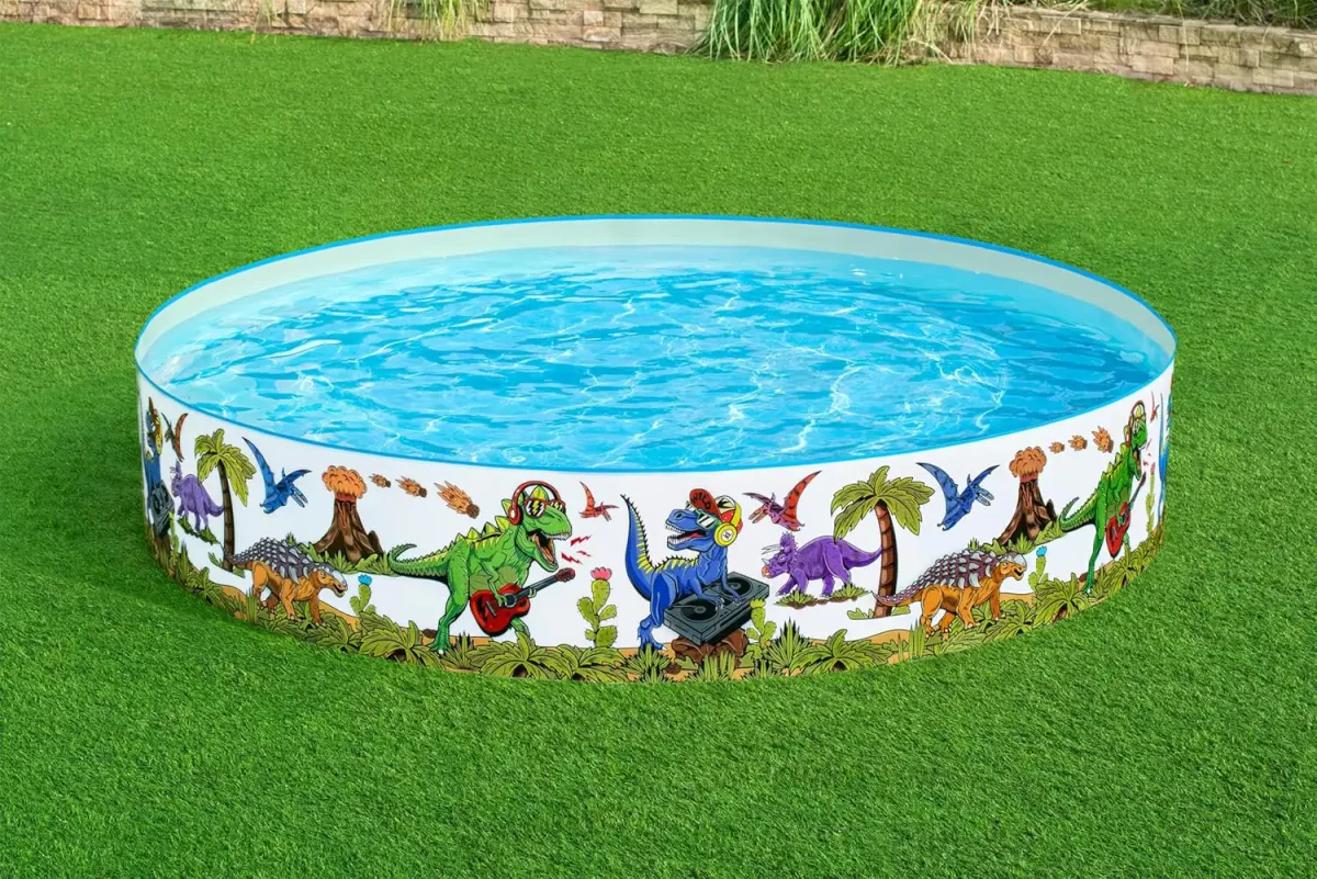 Bestway Dinosaur Fill'N Fun bazen za decu 244 x 46cm - Слика 4