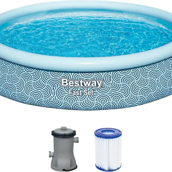 Bestway bazen na naduvavanje 457 x 84cm sa filter pumpom