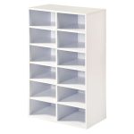 Kesper ksp15916 drveni cipelarnik beli 51.5x29.5x87cm - Слика 3